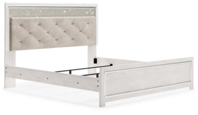 Altyra King Panel Bed, Dresser, Mirror, Chest and Nightstand