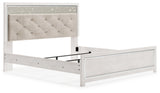 Altyra King Panel Bed, Dresser, Mirror, Chest and Nightstand