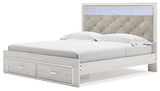Altyra King Storage Bed, Chest and 2 Nightstands