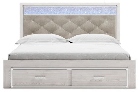 Altyra King Storage Bed, Chest and 2 Nightstands