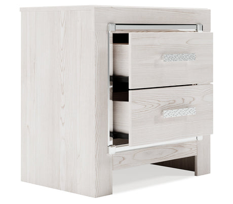 Altyra Twin Panel Bed, Dresser, Mirror and Nightstand