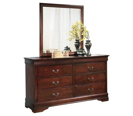 Alisdair Queen Sleigh Bed, Dresser, Mirror, and Chest