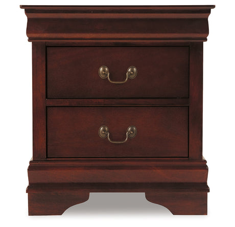 Alisdair Full Sleigh Bed and Nightstand