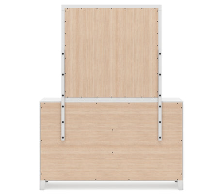 Binterglen King Panel Bed, Dresser, Mirror and Nightstand