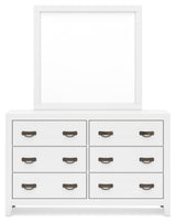 Binterglen King Panel Bed, Dresser, Mirror and Nightstand