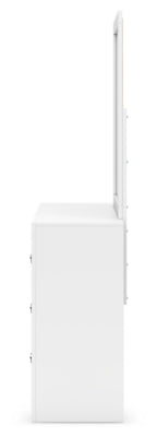 Binterglen King Panel Bed, Dresser, Mirror and Nightstand