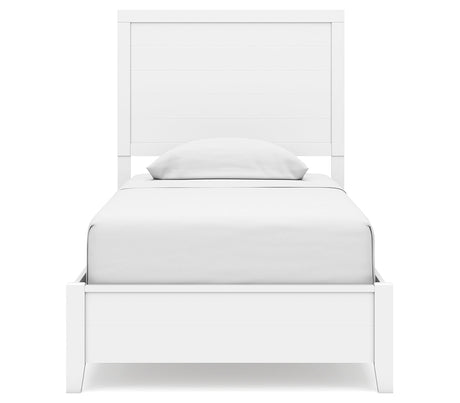 Binterglen Twin Panel Bed, Dresser, Mirror, Chest and 2 Nightstands