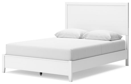 Binterglen Queen Panel Bed and 2 Nightstands