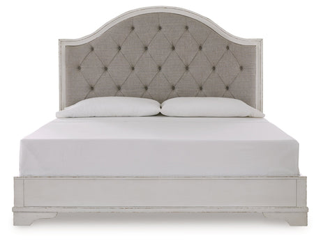 Blendon King Upholstered Panel Bed