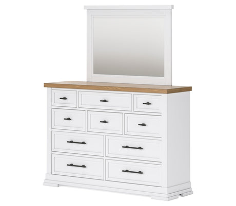 Ashbryn Dresser and Mirror