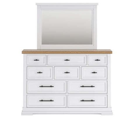 Ashbryn Dresser and Mirror