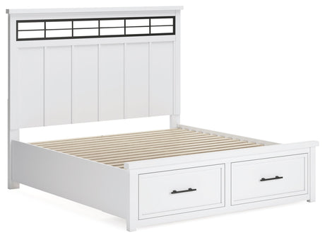 Ashbryn King Panel Storage Bed