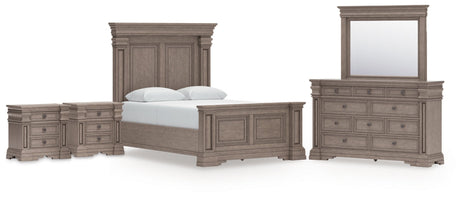 Blairhurst Queen Panel Bed, Dresser, Mirror and 2 Nightstands
