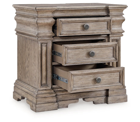 Blairhurst Queen Panel Bed, Dresser, Mirror, Chest and Nightstand