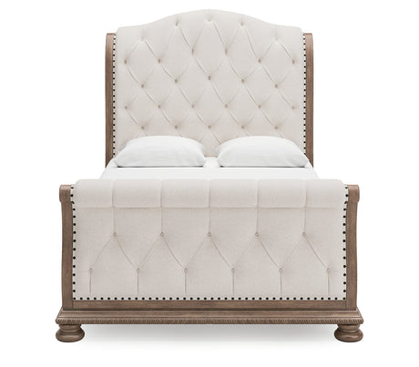 Ardenfield Queen Upholstered Sleigh Bed