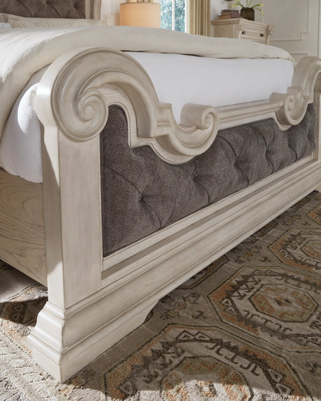 Bruchandi King Upholstered Panel Bed