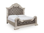 Bruchandi King/California King Upholstered Panel Footboard with Slats