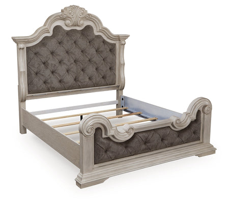 Bruchandi King Upholstered Panel Bed