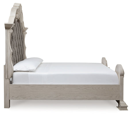 Bruchandi King Upholstered Panel Bed