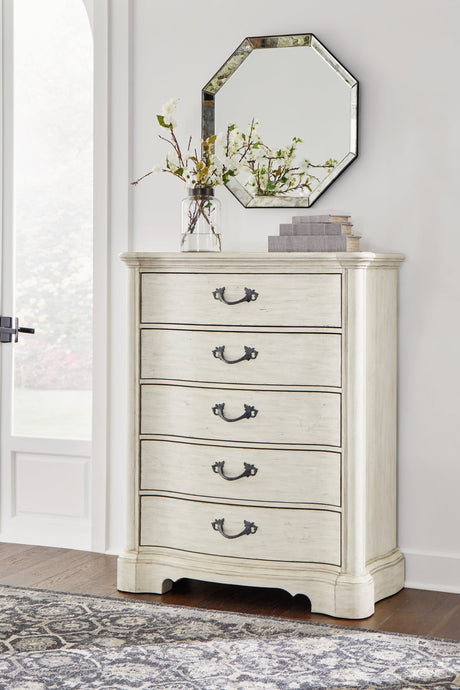 Arlendyne Dresser, Mirror, Chest and Nightstand