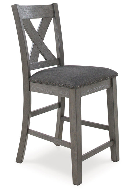 Caitbrook Counter Height Dining Table and Bar Stools (Set of 7)