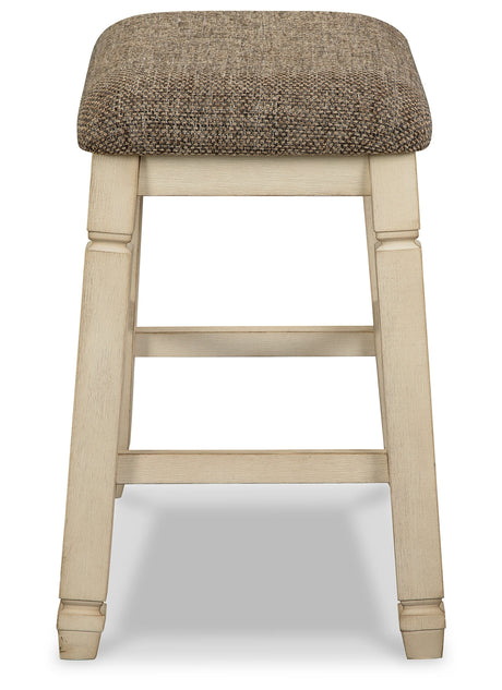 Bolanburg Counter Height Dining Table and 4 Barstools