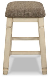 Bolanburg Dining Table with 8 Chairs and Bench with Server and 2 Stools