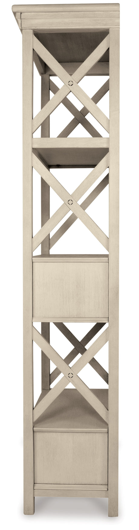 Bolanburg Dining Table, 4 Chairs, Bench, Server and Display Cabinet