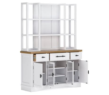 Ashbryn Dining Server and Hutch