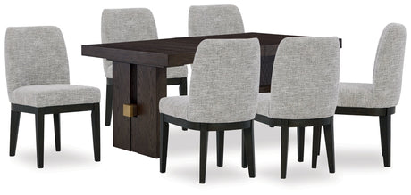 Burkhaus Dining Table and 6 Chairs
