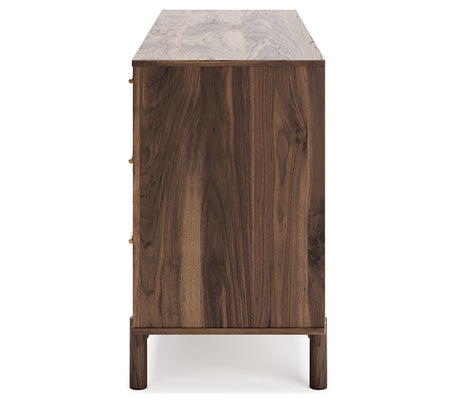 Calverson Queen Panel Platform Bed with Dresser and Nightstand