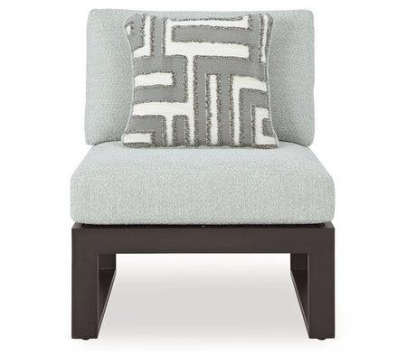 Beachloft Outdoor Armless Chair with Cushion