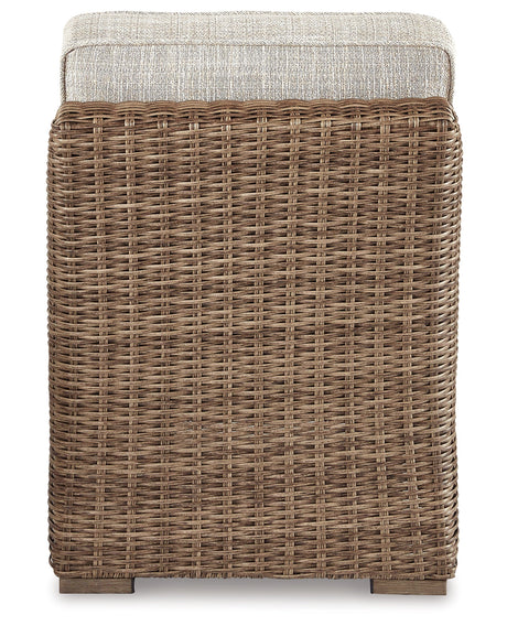 Beachcroft 4-Piece Outdoor Sectional, 2 Arm Chairs, Lounge Chair and Bench