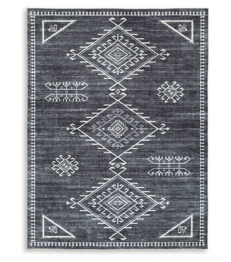 Arloman 5' x 7' Washable Rug