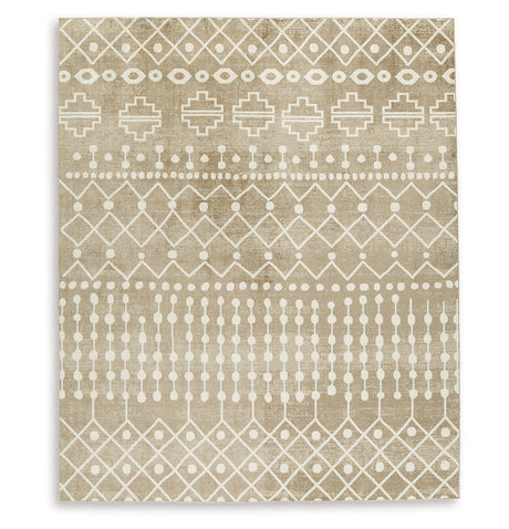 Bunchly 7'10" x 10'3" Washable Rug