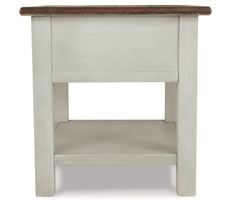 Bolanburg Coffee Table with End Table and Chairside End Table