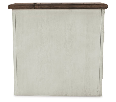 Bolanburg Coffee Table and 2 Chairside End Tables with Console