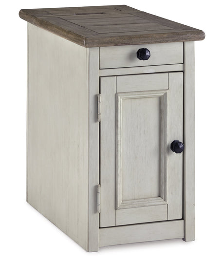 Bolanburg Coffee Table with End Table and Chairside End Table