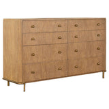 Arini Sand Wash 8-Drawer Dresser