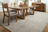 Brickburgh Gray/Ivory/Honey Extra Large Rug