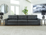 Brindley Pier Fog 3-Piece Sectional Sofa