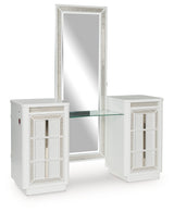 Chalanna White Vanity with Mirror