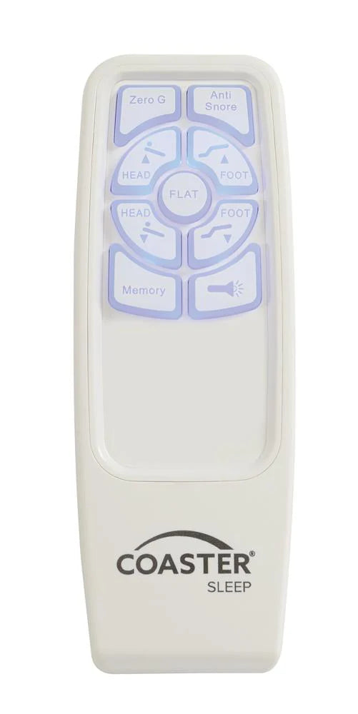 Clara Gray and Black Full Adjustable Bed Base