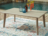 Cliff Trails Beige Outdoor Dining Table
