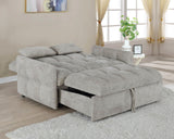 Cotswold Beige Tufted Cushion Sleeper Sofa Bed