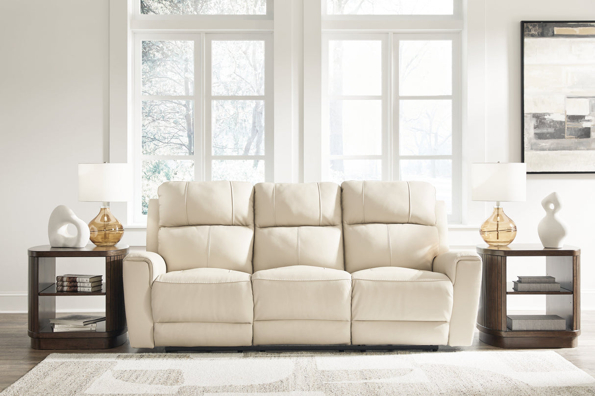 Dahlmoore Almond Power Reclining Sofa