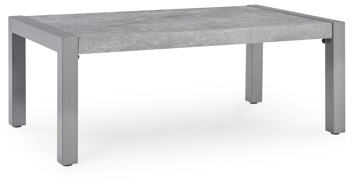 Hurley Park Gray Outdoor Coffee Table
