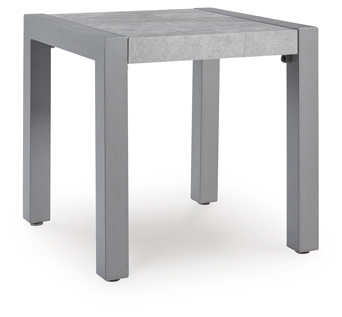 Hurley Park Gray Outdoor End Table