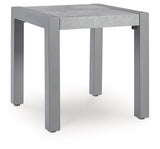 Hurley Park Gray Outdoor End Table