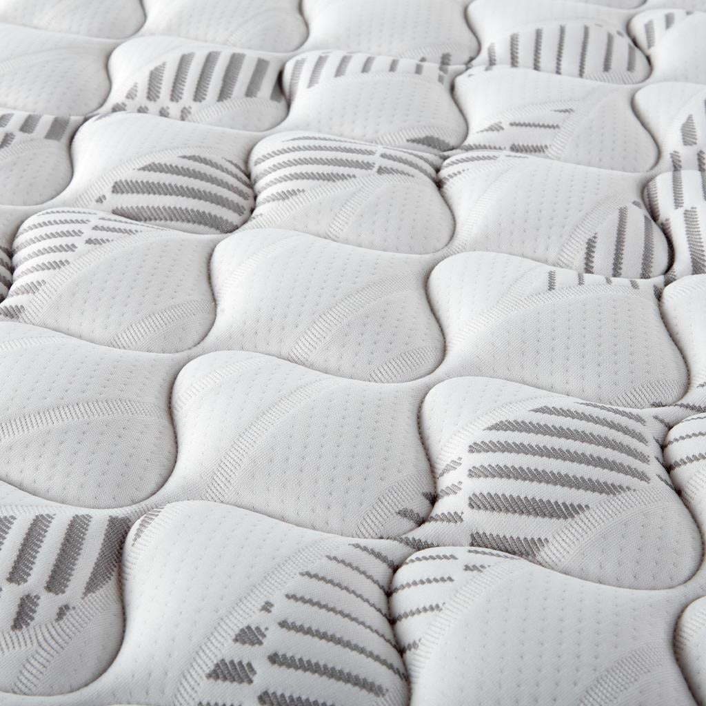 Hayes Queen Firm Tight Top Hybrid Mattress White